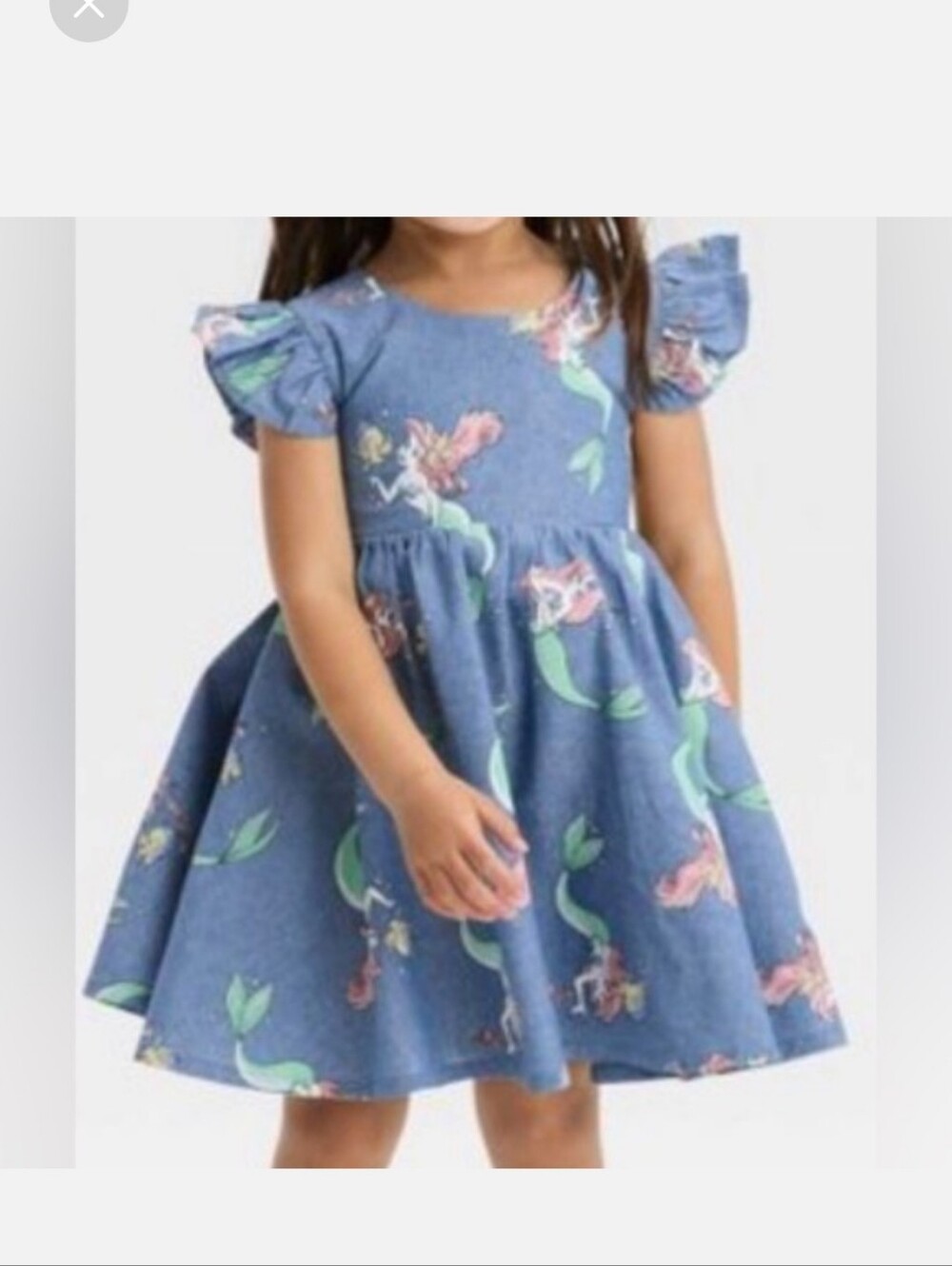 DISNEY PRINCESS ARIEL Dress SIZE 5T
